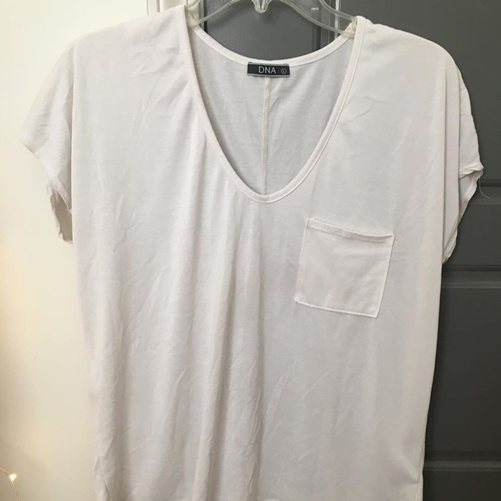 Classic white tee